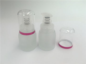ポンプを搭載するガラス空の基礎びん、構造ポンプびん30ml