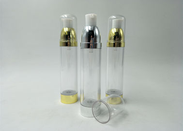 50ml PP化粧品ポンプを搭載する空気のないポンプびん/空の基礎びん