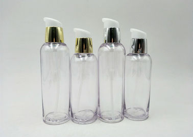 明確なポンプ ローション ポンプ120ML 140MLを搭載する化粧品PETGびんのCroenの帽子